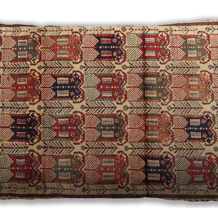 Traditional Classic Rectangular Sandy Brown Lumbar Throw Pillow, 13 inch by 19 inch, lbtr3938