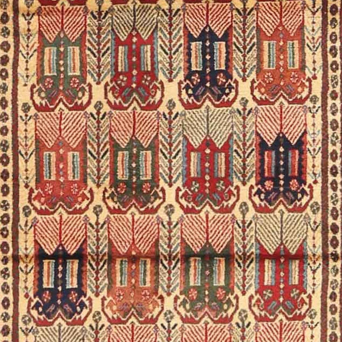 Traditional Sandy Brown Persian Rug, tr3938