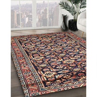 Traditional Bakers Brown Persian Rug, tr3939