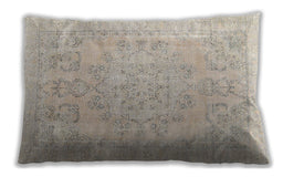 Traditional Classic Rectangular Light French Beige Brown Lumbar Throw Pillow, 13 inch by 19 inch, lbtr3942