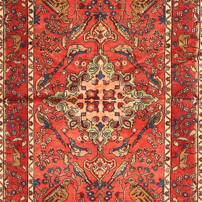 Traditional Red Persian Rug, tr3945