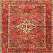 Square Traditional Red Persian Rug, tr3945
