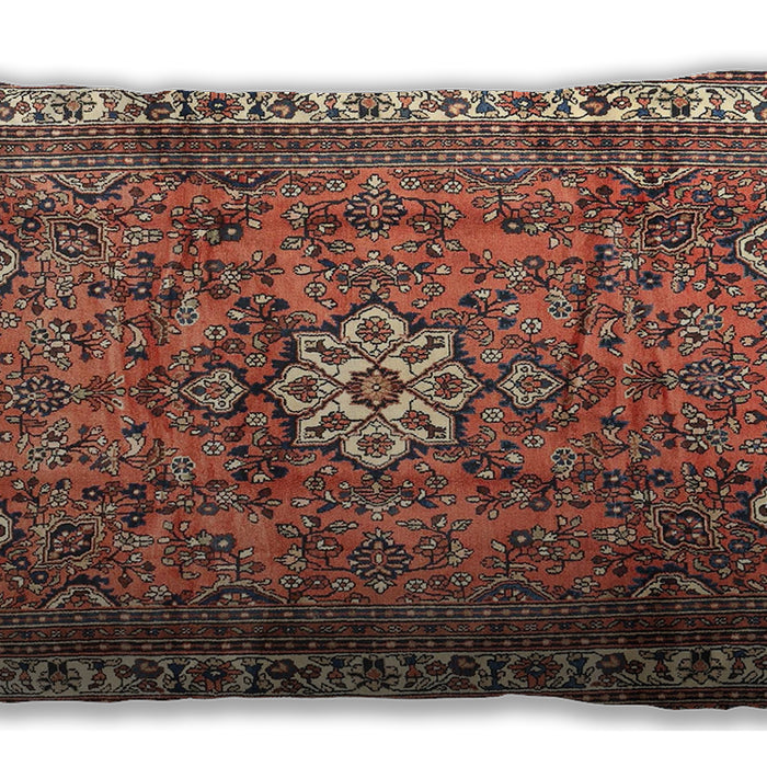 Traditional Classic Rectangular Light Copper Gold Lumbar Throw Pillow, 13 inch by 19 inch, lbtr3947