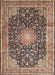 Traditional Red Brown Persian Rug, tr3948
