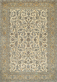 Machine Washable Traditional Brown Rug, wshtr394