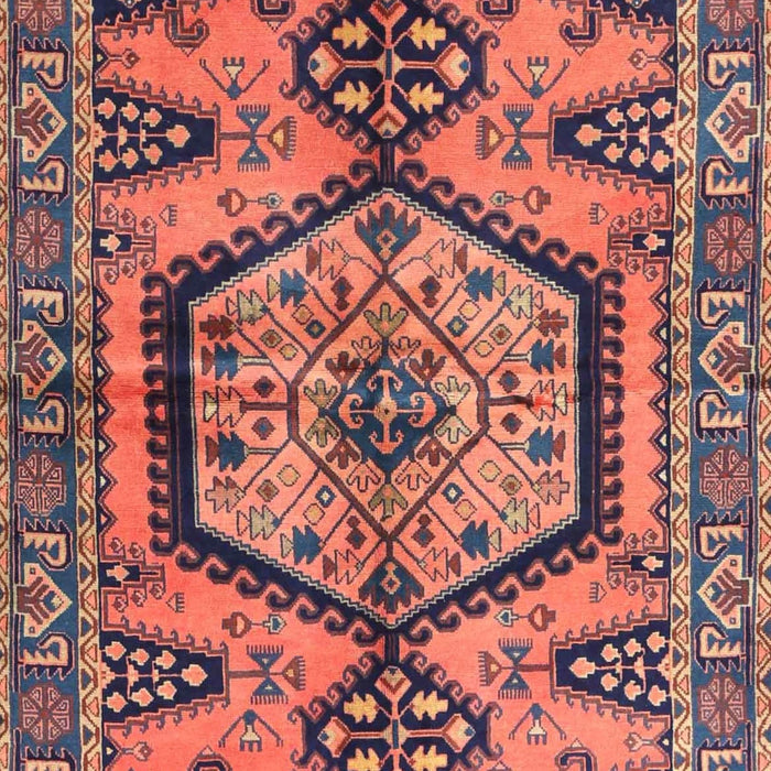 Traditional Chestnut Brown Persian Rug, tr3951