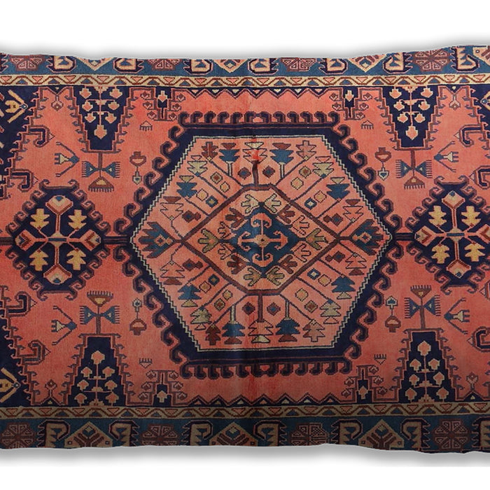 Traditional Classic Rectangular Chestnut Brown Lumbar Throw Pillow, 13 inch by 19 inch, lbtr3951