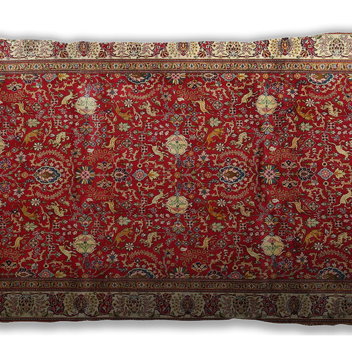 Traditional Classic Rectangular Brown Sand Brown Lumbar Throw Pillow, 13 inch by 19 inch, lbtr3952