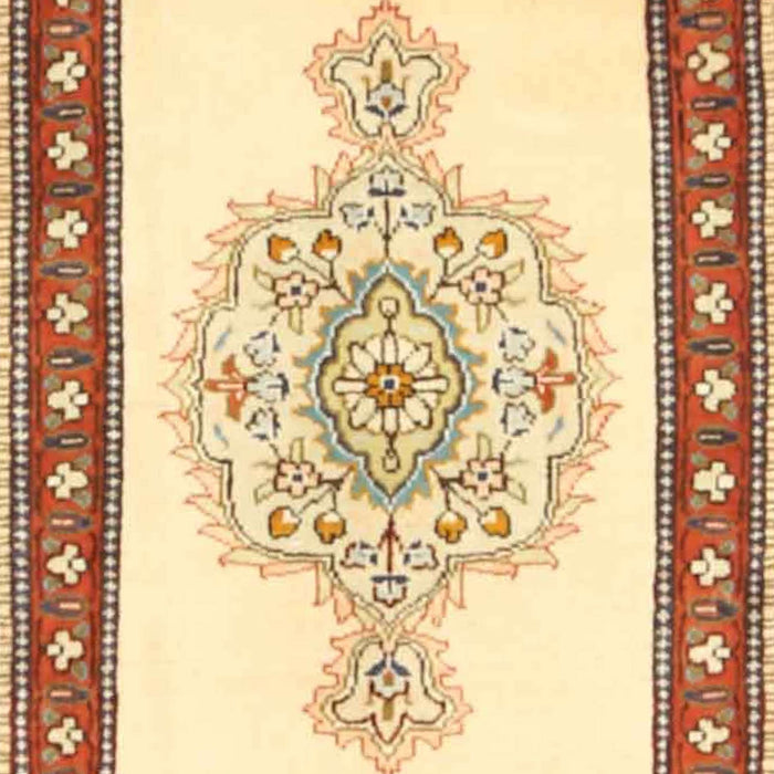 Traditional Sun Yellow Persian Rug, tr3958