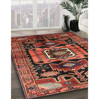 Traditional Rust Pink Persian Rug, tr3959