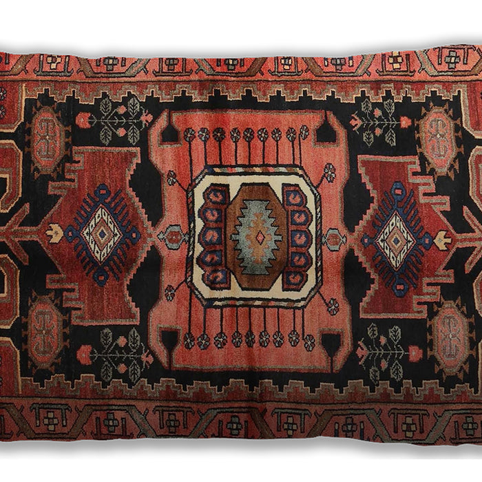 Traditional Classic Rectangular Rust Pink Lumbar Throw Pillow, 13 inch by 19 inch, lbtr3959