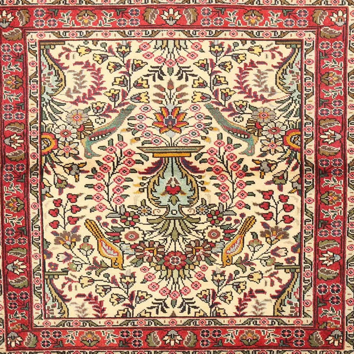 Square Traditional Brown Persian Rug, tr3960
