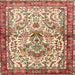 Square Traditional Brown Persian Rug, tr3960