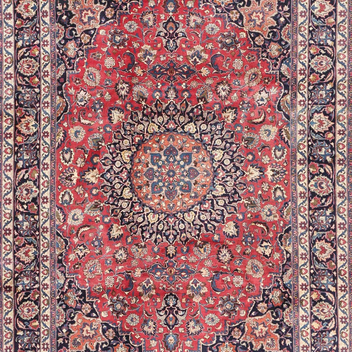 Traditional Brown Red Persian Rug, tr3961