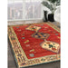 Traditional Red Persian Rug in Family Room, tr3963