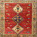 Square Traditional Red Persian Rug, tr3963