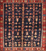 Traditional Dark Gold Brown Persian Rug, tr3966