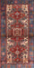 Traditional Saffron Red Persian Rug, tr3967