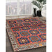 Machine Washable Traditional Dark Almond Brown Rug in a Family Room, wshtr3969