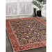 Machine Washable Traditional Sand Brown Rug in a Family Room, wshtr396