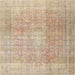 Square Traditional Brown Persian Rug, tr3972