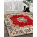 Machine Washable Traditional Brown Rug in a Family Room, wshtr3979