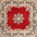 Traditional Brown Medallion Rug, tr3979