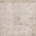 Square Traditional Tan Brown Persian Rug, tr3981