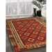 Machine Washable Traditional Light Brown Rug in a Family Room, wshtr3984