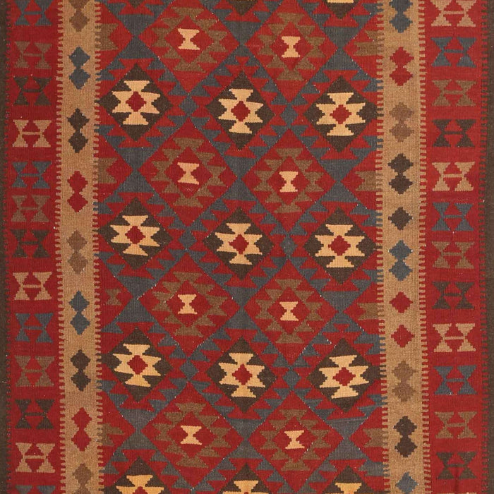 Traditional Red Southwestern Rug, tr3986
