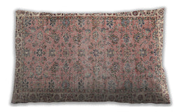 Traditional Classic Rectangular Dark Gold Brown Lumbar Throw Pillow, 13 inch by 19 inch, lbtr3987