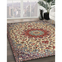 Traditional Brown Medallion Rug, tr3992