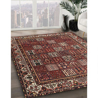 Traditional Orange Salmon Pink Persian Rug, tr3993