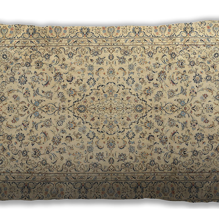 Traditional Classic Rectangular Sun Yellow Lumbar Throw Pillow, 13 inch by 19 inch, lbtr3999