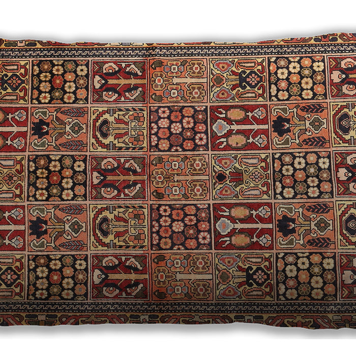 Traditional Classic Rectangular Brown Sand Brown Lumbar Throw Pillow, 13 inch by 19 inch, lbtr399