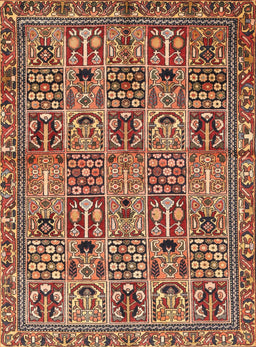 Machine Washable Traditional Sand Brown Rug, wshtr399