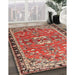 Traditional Red Persian Rug in Family Room, tr4001