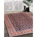 Traditional Red Persian Rug in Family Room, tr4006