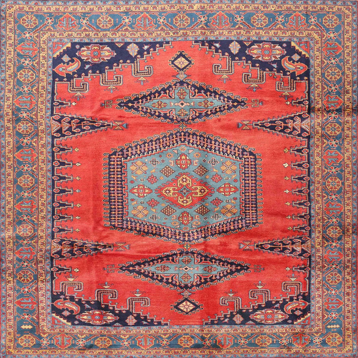 Square Traditional Pink Persian Rug, tr4007