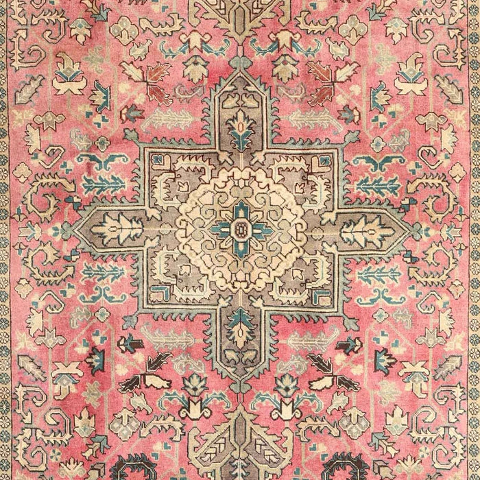Traditional Rust Pink Persian Rug, tr4009