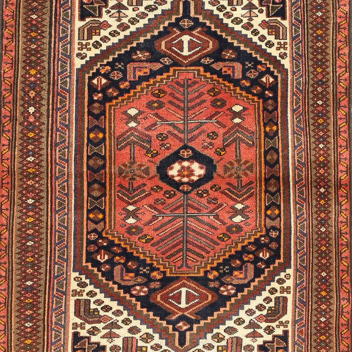 Traditional Saffron Red Persian Rug, tr400