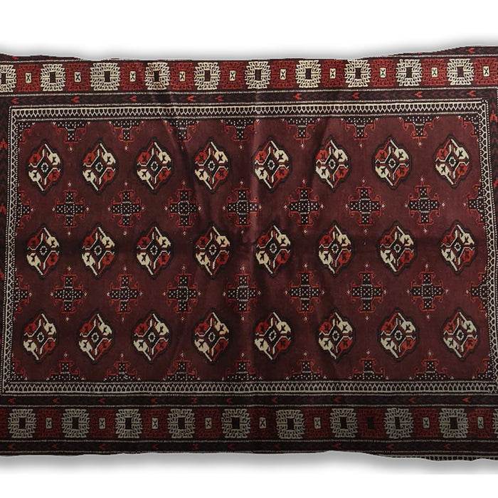 Traditional Classic Rectangular Deep Red Lumbar Throw Pillow, 13 inch by 19 inch, lbtr4013