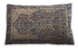 Traditional Classic Rectangular Tan Brown Lumbar Throw Pillow, 13 inch by 19 inch, lbtr4014