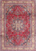 Traditional Bright Maroon Red Persian Rug, tr4015