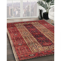 Traditional Rust Pink Persian Rug, tr4017