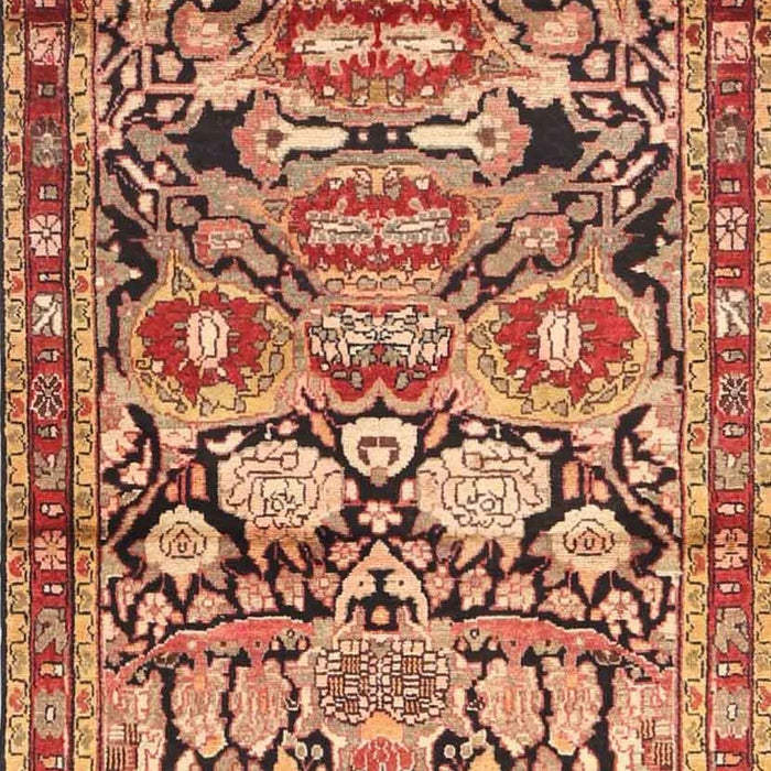 Traditional Sand Brown Persian Rug, tr4019