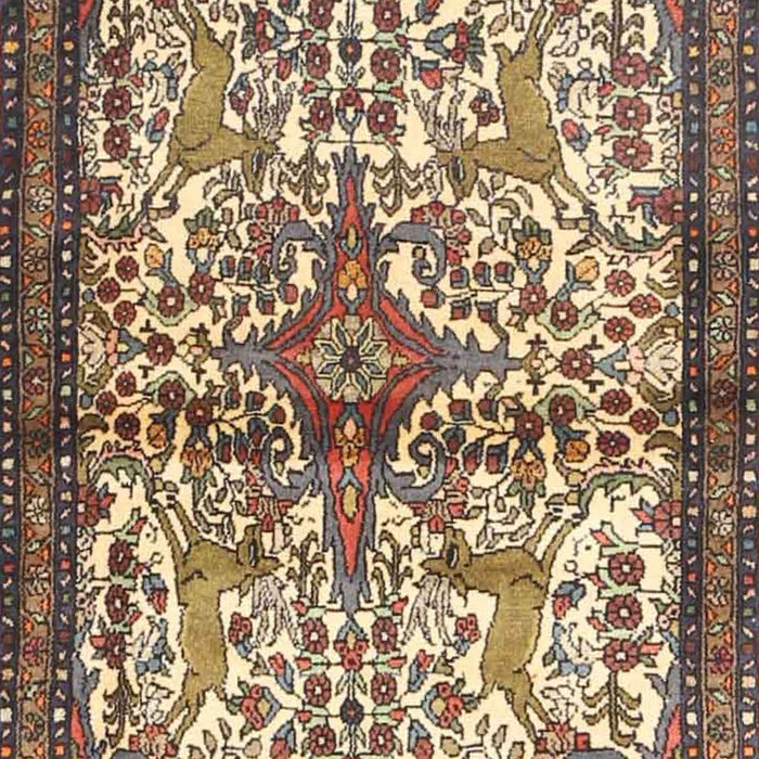 Machine Washable Traditional Sepia Brown Rug, wshtr4021