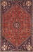 Traditional Rust Pink Persian Rug, tr4022