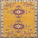 Square Traditional Red Persian Rug, tr4023