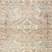 Square Traditional Vanilla Gold Persian Rug, tr4027